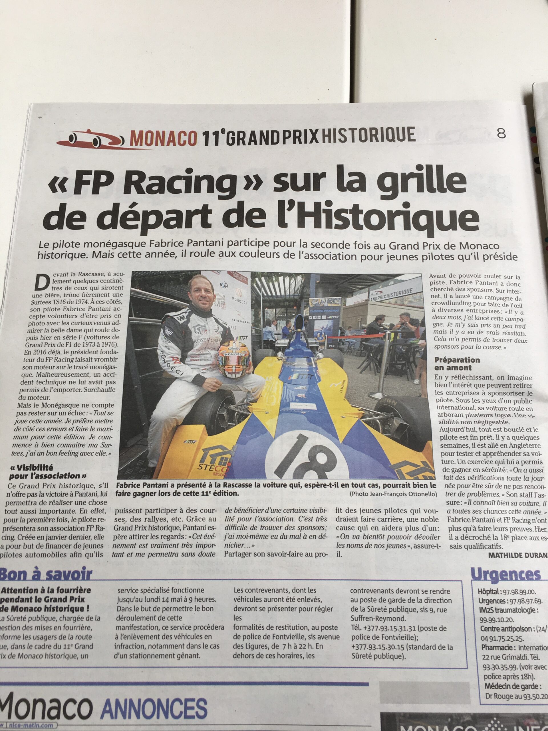Press coverage Nice-Matin