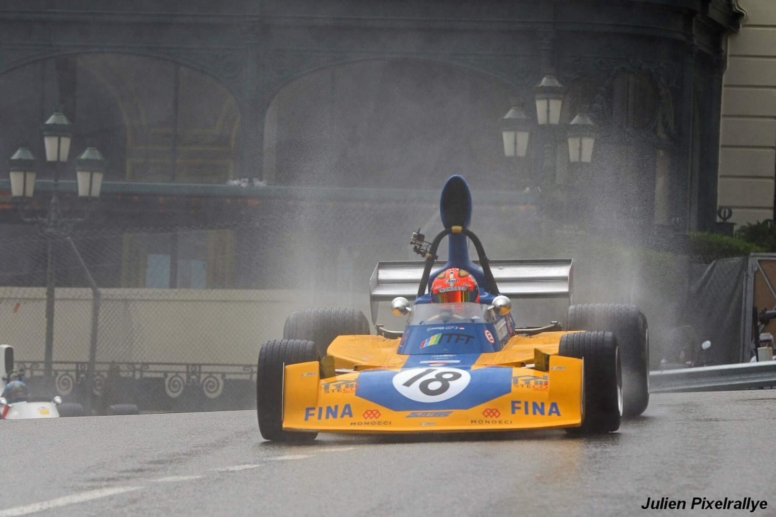 Spray on track
