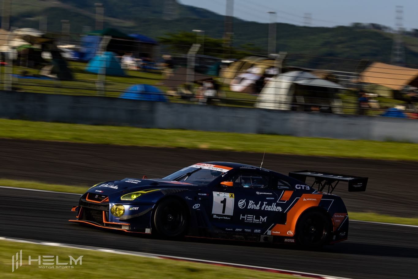 On track, Fuji Speedway