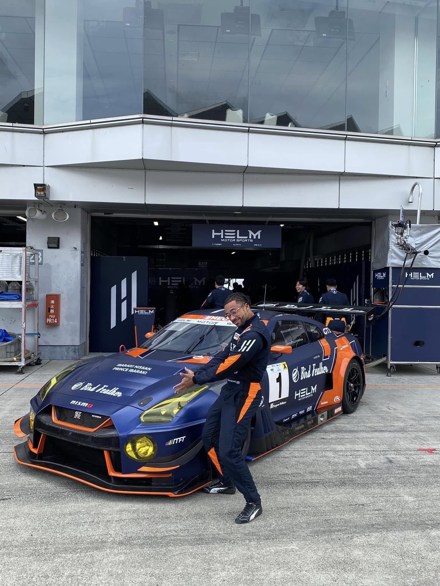 On track, Fuji Speedway