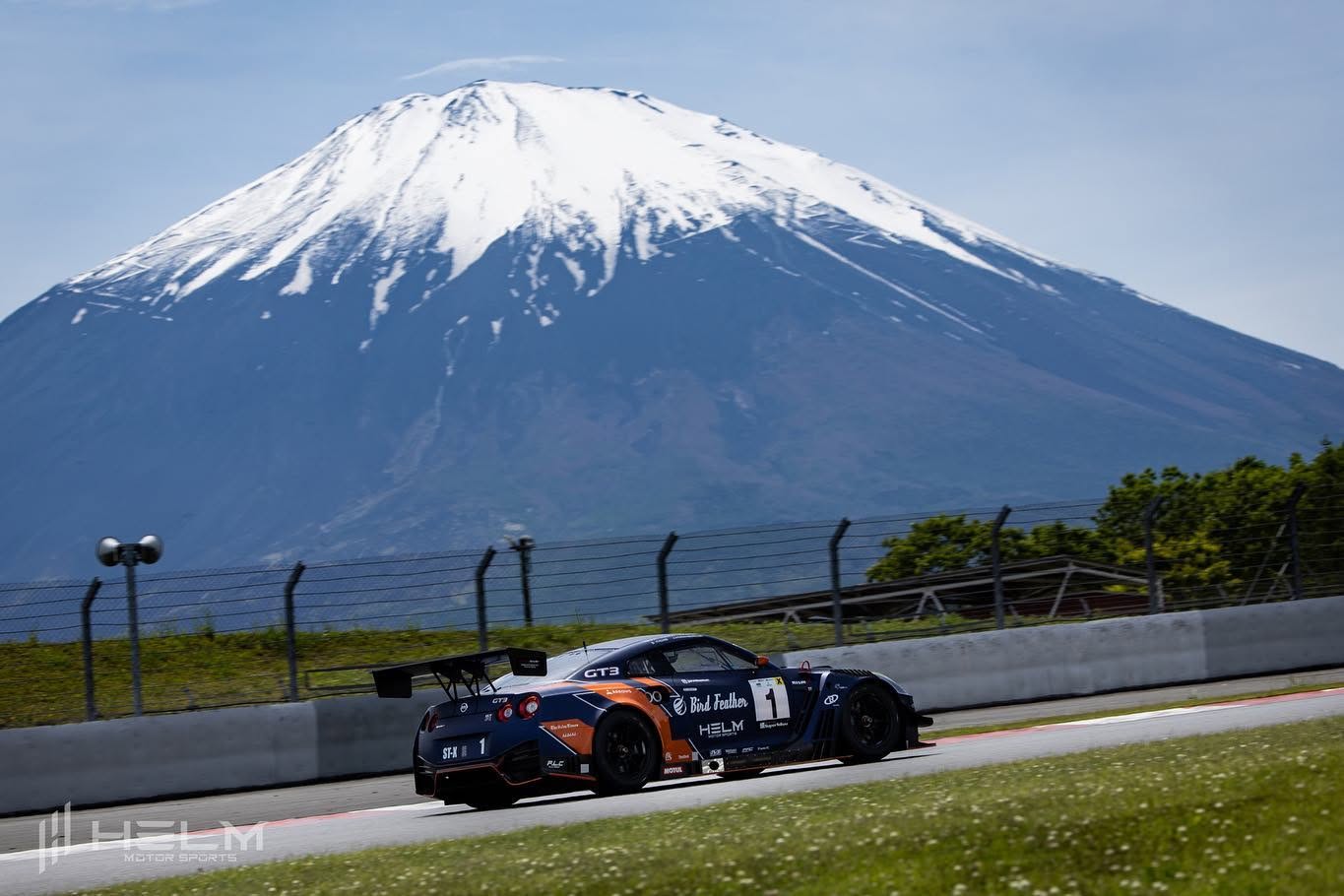 Mount Fuji backdrop