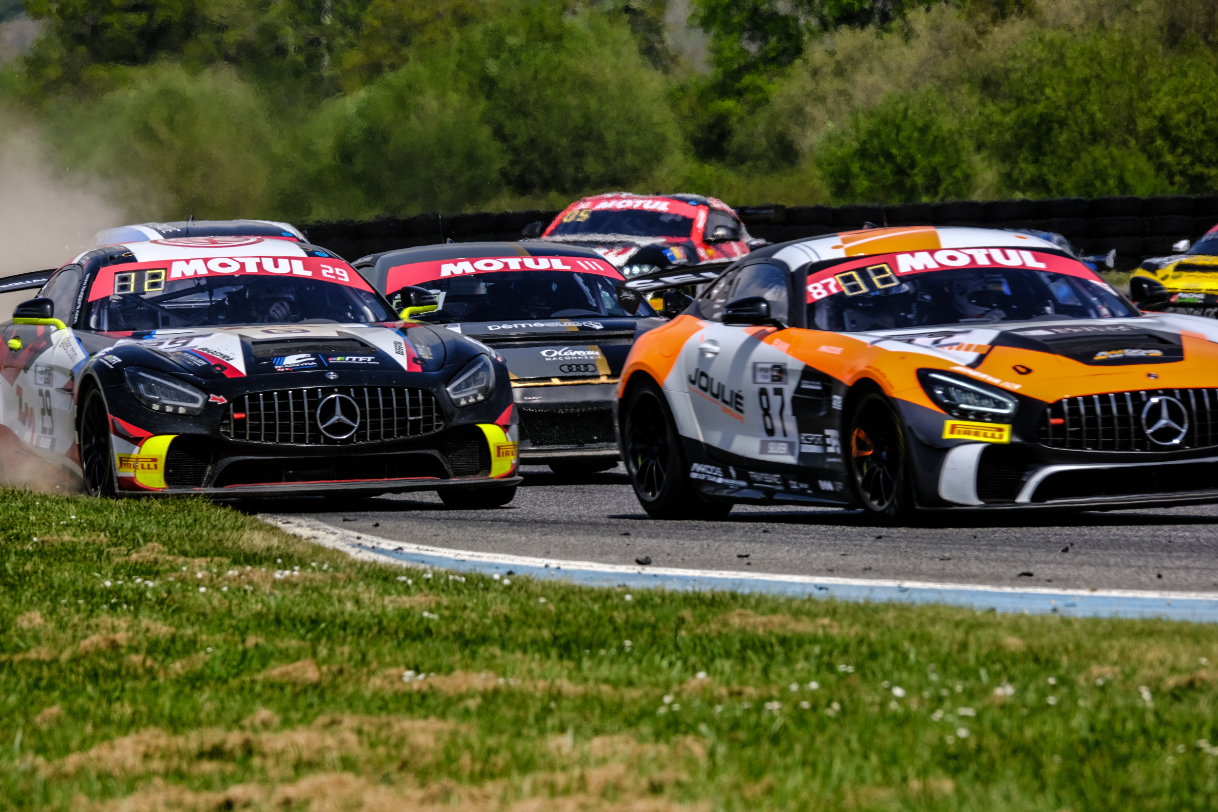 Race weekend, paddock