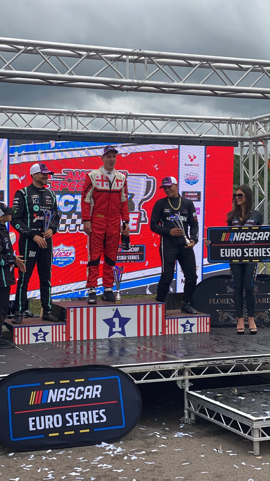 Podium, NASCAR Euro Series